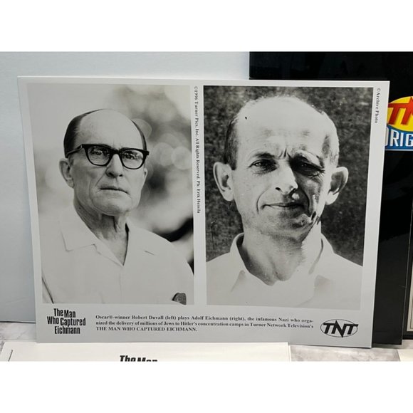 TNT TV Movie Press Kit The Man Who Captured Eichmann 1996 Robert Duvall - Picture 2 of 11